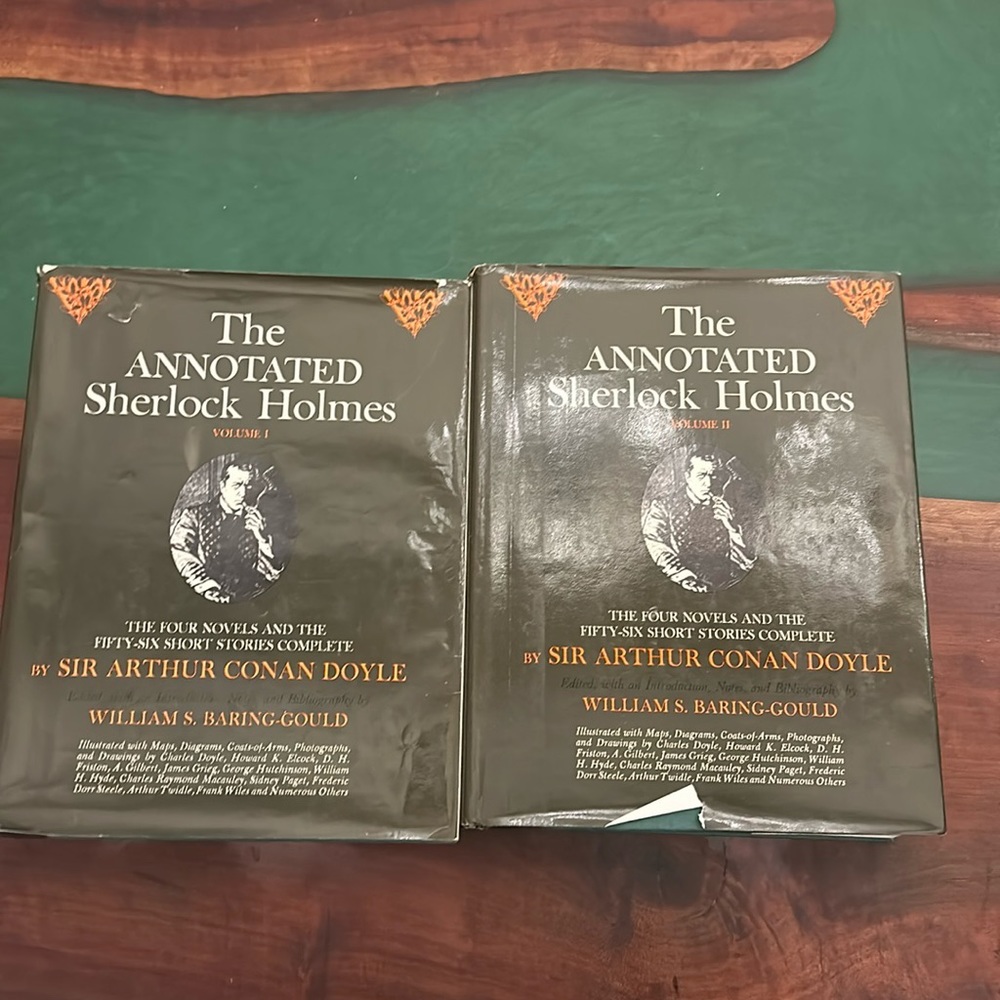 The Annotated Sherlock Holmes Volume I & II - Hardcover